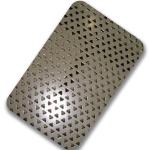 JIS Laser Cut 3.0mm 316 Perforated Stainless Steel Sheet Metal For Kitchen Walls