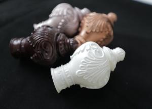 Wholesale Decorative Classical Four Inch Window Curtain Rail Finials from china suppliers