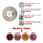 115mm 125mm Electroplating Diamond Disc For Circular Saw Concrete Cutting