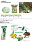 100% Biodegradable mulch, biological degradation processes, fruit box,flower pot