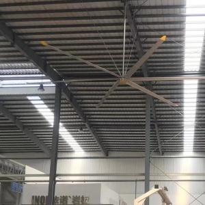 Wholesale 380V/220V 1.5KW HVLS Industrial Ceiling Fan for Energy-Saving Cooling in Warehouses from china suppliers