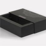 Customized high-end hardcover red wine gift box, single bottle red wine box,