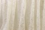 Nylon Mesh Allover Lace Fabric Slightly Stretchable ODM Available