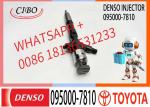Common Rail Injector Assembly 23670-30290 095000-7810 For Toyota