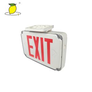Wholesale IP65 Rechargeable Emergency Sign Exit LED Light AC120 - 270V 5W Energy Saving from china suppliers