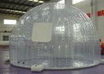 Outdoor Event advertising inflatable bubble tent with transparent color or