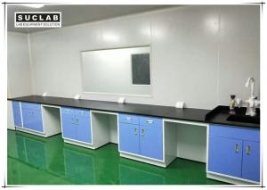Wholesale Steel Lab Wall Bench With Corrosion Resistant Worktop In Pharmaceutical Company from china suppliers