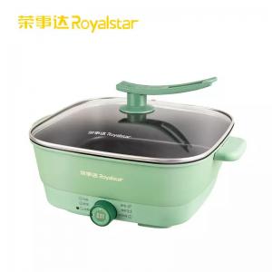 China Chinese Electric Hot Pot Steamboat Skillet Soup Cookware 5 Quart For 6-8 People Family Party on sale