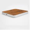 Buy cheap Micro USB Port Wooden Qi Wireless Charger , Portable iPhone Charging Station from wholesalers