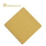 0.55mm Thickness Hairline Stainless Steel Sheet 304 Grade Decoration Plate