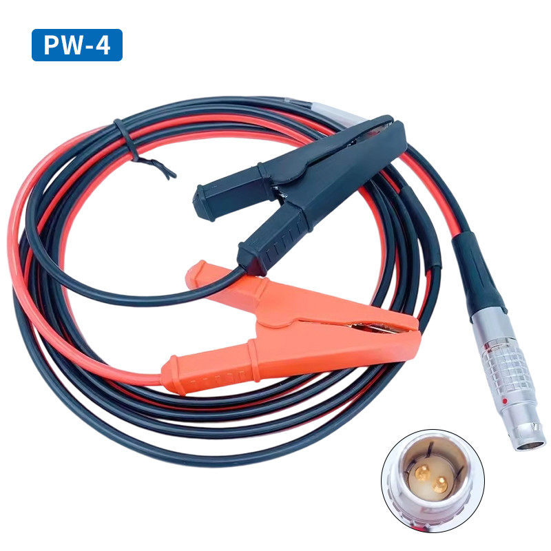 Hi-Target GPS RTK Host Data Cable DG-3 HDL460A Radio Power Cable PW-25 2-Pin 5-Pin Power Adapte