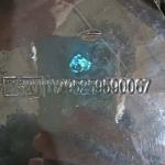 Shacman Truck Parts Left Rear Engine Mounting Damping Pad with Dz95259590067 3.9