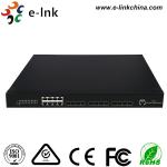 Managed Gigabit Ethernet Switch 12 10G SFP + Fiber Ports + 8 10 / 100 / 1000M