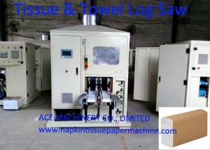 Wholesale Automatic Interfold Multifold Paper Towel Log Saw Cutting Machine from china suppliers