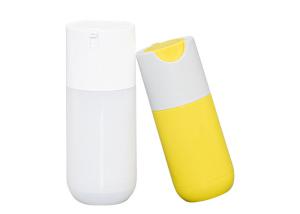 Wholesale PETG Sunscreen Airless Pump Bottles 30ml 50ml Skin Care Packaging Bottle from china suppliers