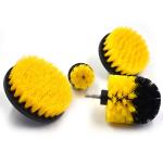 Durable Power Drill Cleaning Brush , Power Grout Brush For Bathroom Surfaces