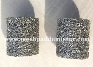 China Deep Process Cushion Knitted Wire Mesh Gasket on sale