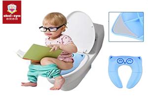 Wholesale AMAZON FBA Plastic Foldable Baby Toilet Seat , Folding Toilet Seat from china suppliers