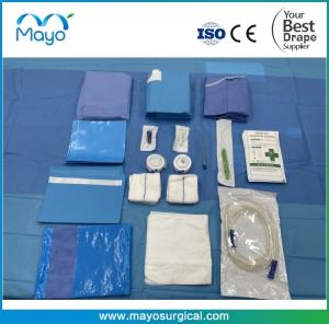 Wholesale EO Gas Sterile Disposable Implantology Oral Drape Kits Customized Size from china suppliers