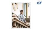 Snap Open Silver Frame Double Sided Display / Advertising Light Box