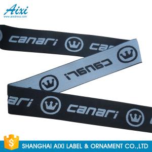 Wholesale Custom Logo Soft Underwear Jacquard Elastic Waistband Spandex Webbing Tape from china suppliers