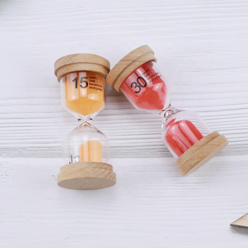 Custom 60 Second Clock to 5 Minutes Sand Timer Hourglass