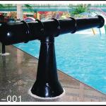 Adults Fiberglass Water Gun Game, Customized Aqua Park Equipment For Holiday