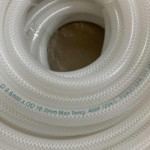 Wholesale 4 Ply Fabric SS Wire Reinforced Silicone Braided Hose ID 12mm from china suppliers