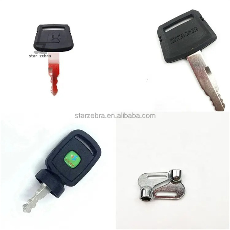 Payment Method Platform Transaction Excavator Cab Key for Komatsu CAT PC ZAX SK EX VIO KX EC JCB Sany LG XG JCM ZL Car Model