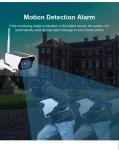 Night Vision 1.3W Solar 4G CCTV Camera , CMOS 4G Solar Powered Security Camera