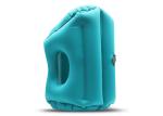 Black Inflatable Foot Rest Travel Pillow Moon Cushion Back Lumbar Support
