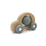 Kids Baby Chewy Beads FDA Silicone Teething Rattle Car Shape