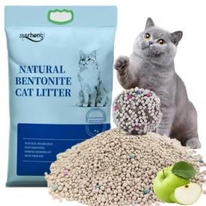Wholesale BSCI Bentonite Clay Cat Litter 0.8mm-3.8mm Spherical Bentonite Cat Litter from china suppliers