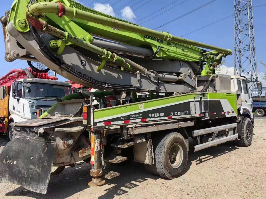 Truck Mounted Pump 38m Concrete Pump Truck Construction Machinery Zoomlion Concrete Pump Truck