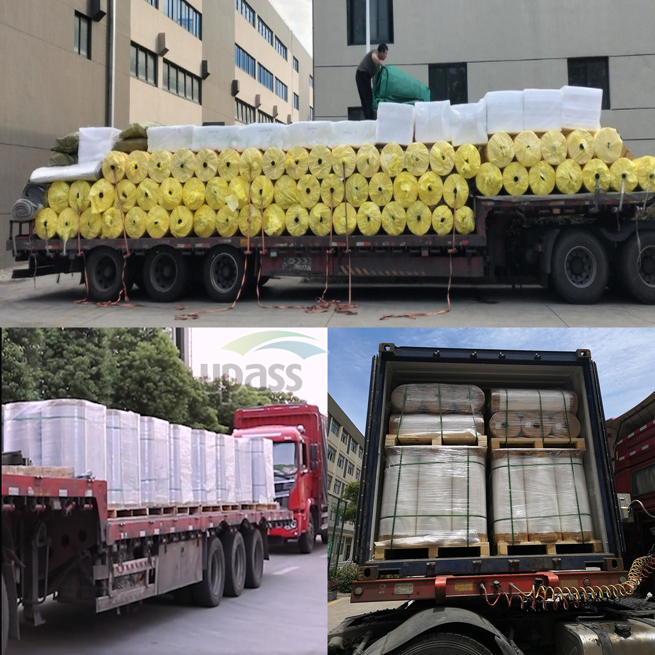 Cross Texture Enhancement HDPE Roll Film Jumbo 50 Micron Polythene Sheet Roll for Architecture Membrane Plastic Product