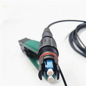 China Duplex LC To LC Fiber Optic Patch Cord Field Installable Corning Optitap H Connector on sale