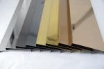 decorative metal stainless steel wall trim profile square bar trim