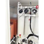 White Car Tire Nitrogen Generator Customized Size High Production Rate