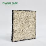 Top Selling Noise Cancelling fireproof wood fiber cement panel hexagon wool wood