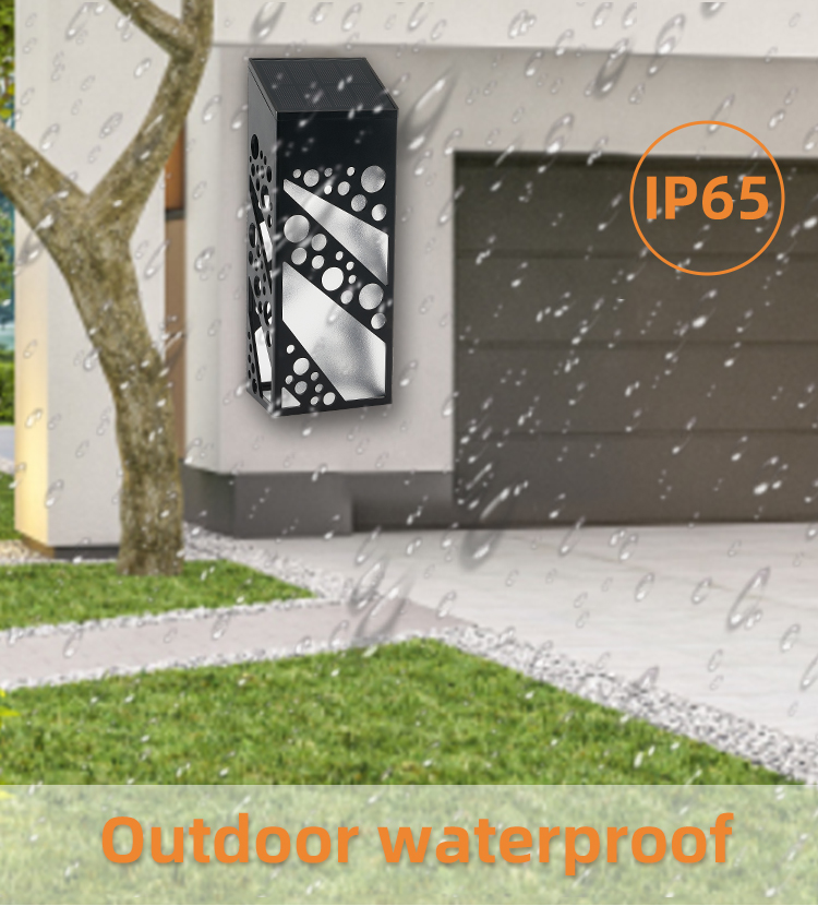IP68 Solar Fence Light For Outside