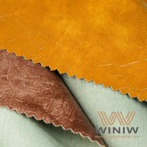 China Smooth Leather and Water-resist PVC Leather Cloth for Upholstery Clothing Coated with a Protective Layer on sale