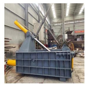 Wholesale Aluminum Metal Packing Machine with Crane Portable Mobile Hydraulic Scrap Baler Press from china suppliers