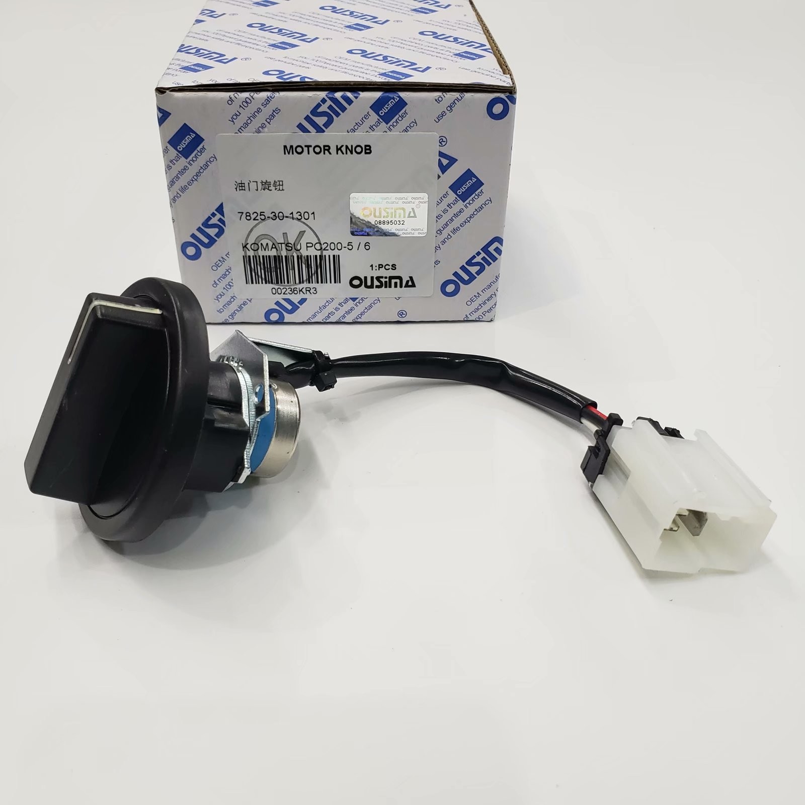 OUSIMA Throttle Knob 7825-30-1301 Throttle Motor 7825301301 For Excavator KOMATSU PC200-5 PC200-6