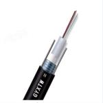 Black FRP Fiber Optic Cable , Multi Core Fiber Cable For Telecom Comunication