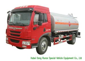 Wholesale FAW Gasoline Tanker Truck For Vehicle Refueling With PTO Fuel Pump And Dispenser from china suppliers