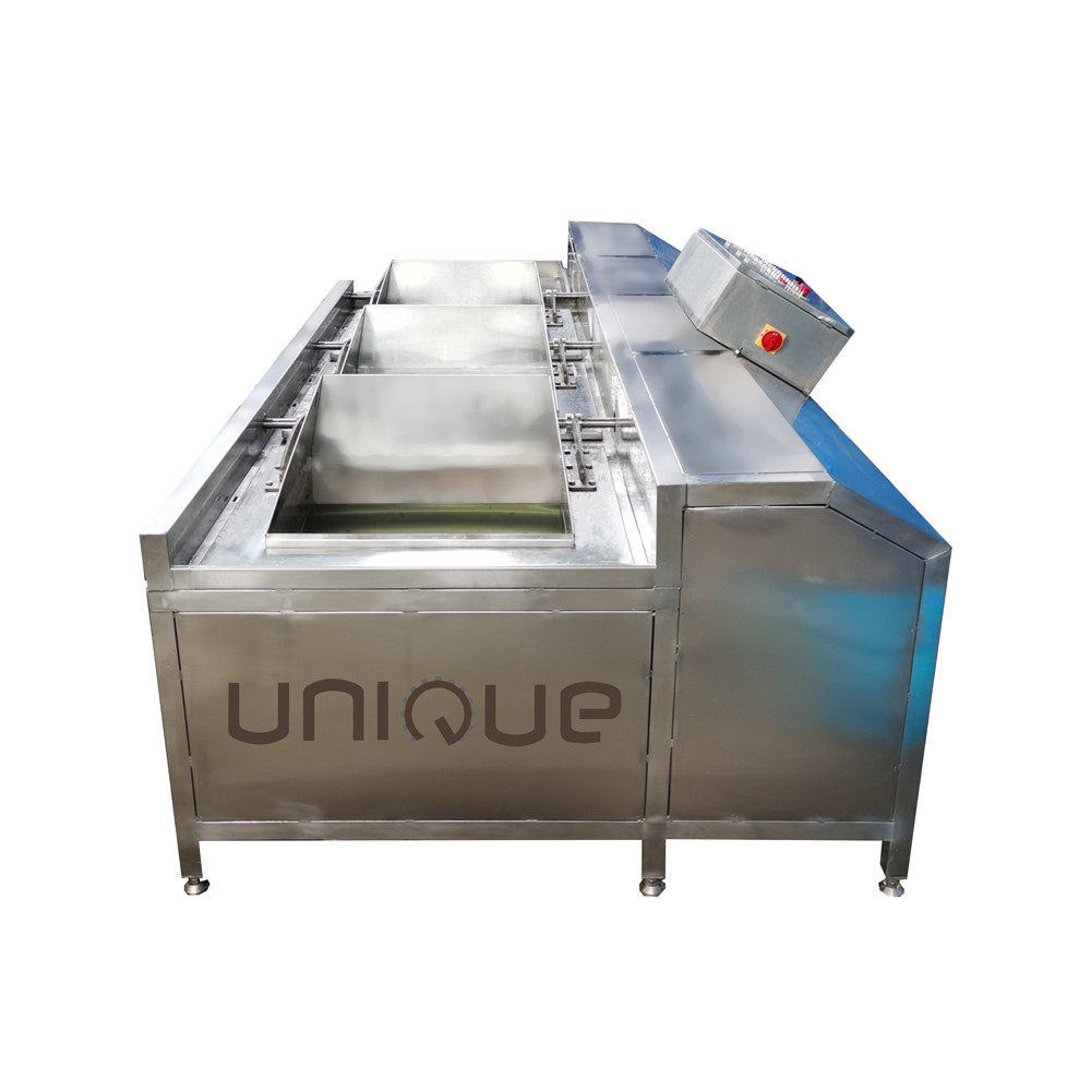 Multi-Function Triple Tanks Reversed Vegetable Washing Machine For Busy Kitchens