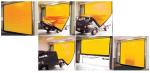 Automatic Galvanized Rapid Roller Doors Dust Barrier Self Repairing PVC Zipper