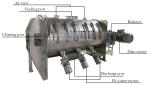 Salty Flavor Horizontal Plough Shear 200L Powder Mixer Machine Stainless Steel