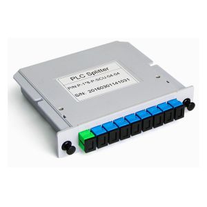 Wholesale FTTX G657A1 Fiber Optic PLC Splitter 1x8 1x16 1X32 Modular Design from china suppliers