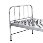 304 SS Nursing Home Bed , thick guardrail Hospital Manual Bed